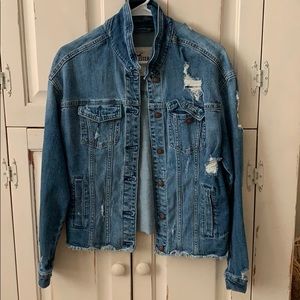Hollister Ripped Jean Jacket